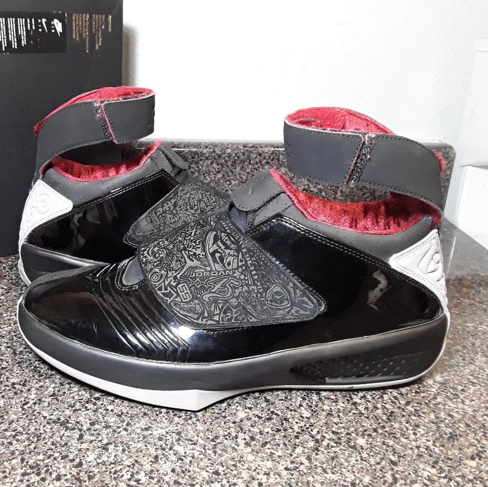 Nike Air Jordan XX 20 Black Stealth Red 310455 002 - Picture 1 of 6